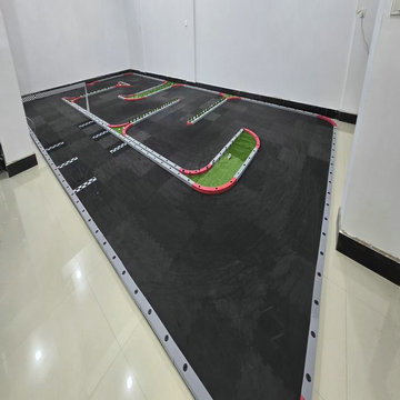 10.3*5.6m Indoor large professional RC racing running 1/28 Mini car track